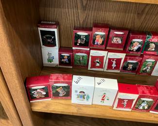 Assorted Hallmark Keepsake Ornaments