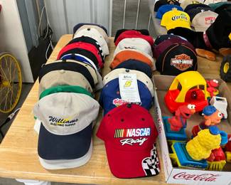 Assorted Baseball Style Caps