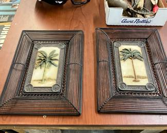 Palm Tree Wall Decor Set
