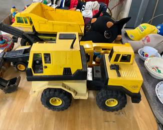 Tonka Steel Excavator & Dump Truck Toys