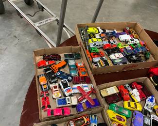 Assorted Toy Die Cast Vehicles