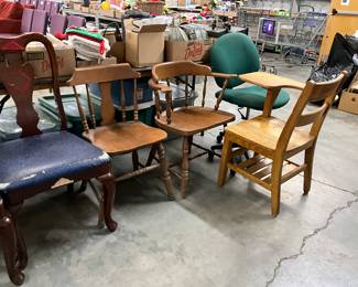 Wood Table Chairs - Office Chair