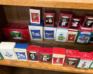 Assorted Hallmark Keepsake Ornaments