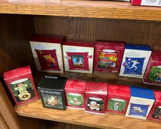 Assorted Hallmark Keepsake Ornaments Including - The Incredibles * Star Wars * Hot Wheels * Derek Jeter