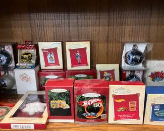 Assorted Hallmark Keepsake Ornaments