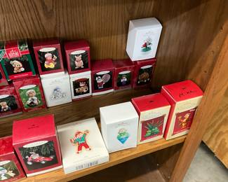 Assorted Hallmark Keepsake Ornaments
