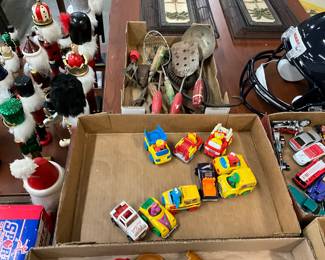 Assorted Metal Sesame Street Matchbox Diecast Cars/Trucks