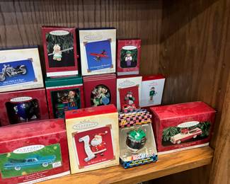 Assorted Hallmark Keepsake Ornaments
