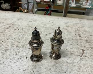 Sterling Silver Salt & Pepper Shakers