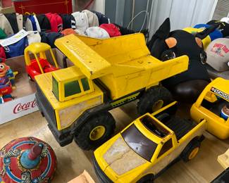Tonka Steel Dump Truck & Pickup Trunk Toys