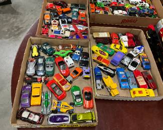 Assorted Toy Die Cast Vehicles