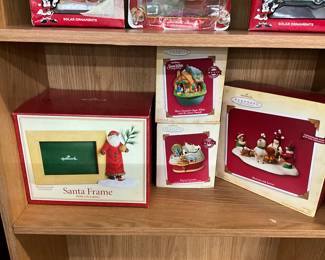 Hallmark Santa Picture Frame - Hallmark Keepsake Ornaments