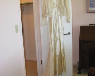 1920's to 1930's wedding dress