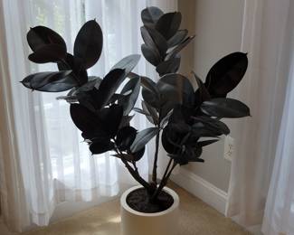 There are two of these faux plants