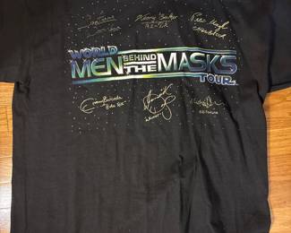Men Behind the Mask T shirt
