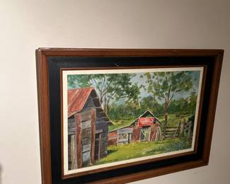 Painted by local Paris Artist
Albert Nichol