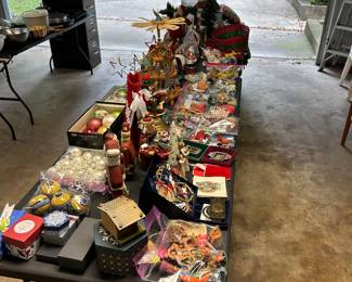 Christmas items, some from other countries