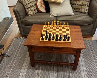 Love Seat
Drawer Table
Wooden Chess Set