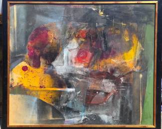 Judith Turner Kunda. Acrylic abstract..