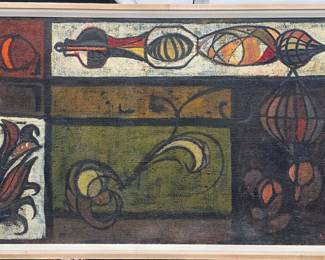 Large mid century still life.