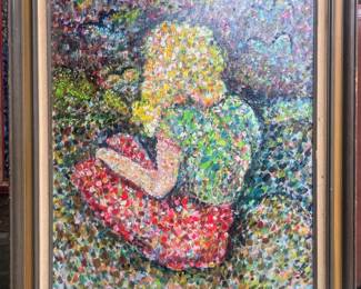 Marilyn Morris oil.