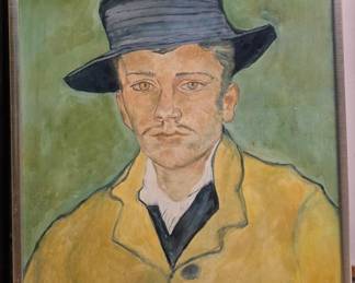 Wonderful unsigned portrait.