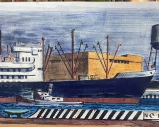 Joseph Knowlea watercolor.