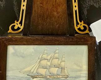 Ship feature on compartment that opens 