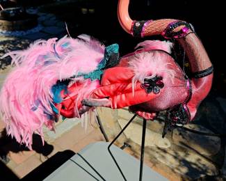Fun large Flamingos for decorative fabulousness, several poses to choose from!