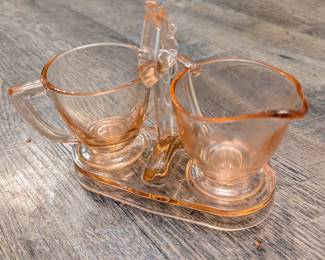 3pc 1930s pink