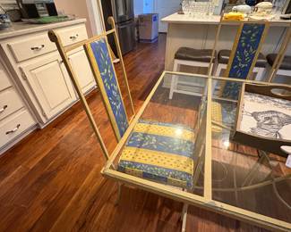 Metal Chair to Dinette Set