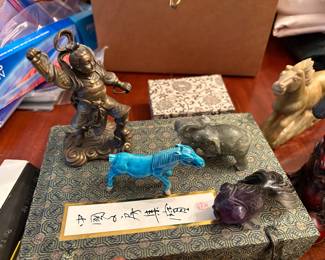 Bronze figures 