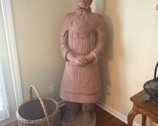 Life size terracotta warrior 