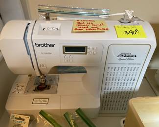 Brother CE1100PNW $ 90.00 - working but needs power cord.