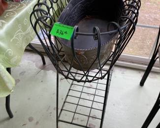 Metal Decorative Plant Stand $ 36.00