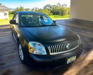 2007 Mercury Montego Premier AWD "Floozie" car, 118k miles, Gorgeous, wrapped in flat black by Envy Wraps, upgraded WiFi radio + Backup Camera, NEW Transmission 3k miles ago, New Suspension, 1yr old Battery, Newer Brakes + Tires, Wowza!! I got another car, so this one is up for grabs....