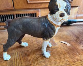 CAST IRON BOSTON TERRIER DOOR STOP