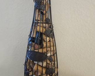 Wine cork decoration