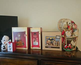 Allot of New still in boxes holiday decor