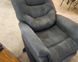 Deluxe electric recliner with all of the bells and whistles.