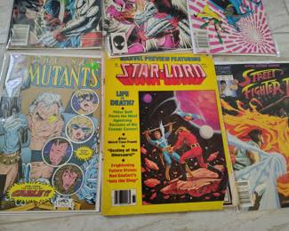 New mutants 89 and street fighter 2.