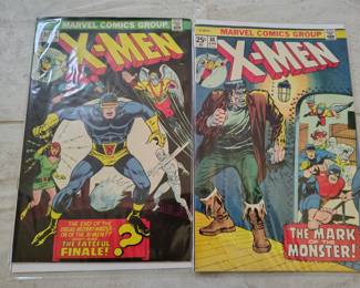 Early Xmen comics in great condition (more not pictured).