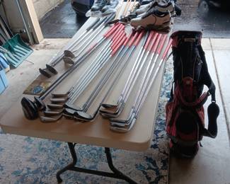 Callaway, Big Bertha, White Hot Odyssey & Titleist golf clubs