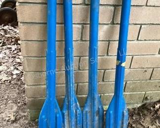 Plastic oars