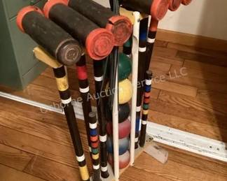 Old Croquet Set