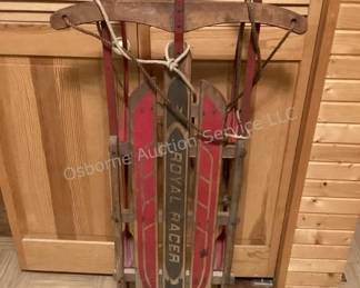 Vintage children's sled