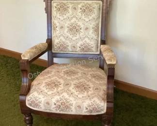 Victorian accent chair