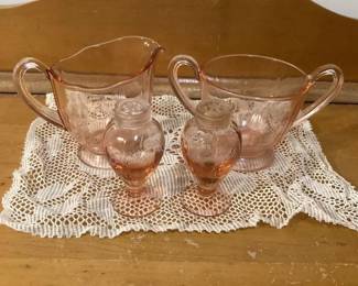 Pink Depression Glass