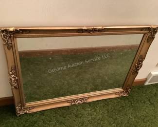 Large accent mirror