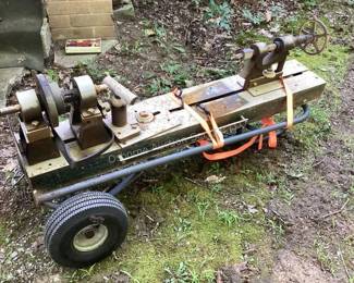 Flat belt lathe (dolly not included)
